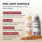 Peel Shot Glow Rice Ampoule Duo & Kojic Acid Duo